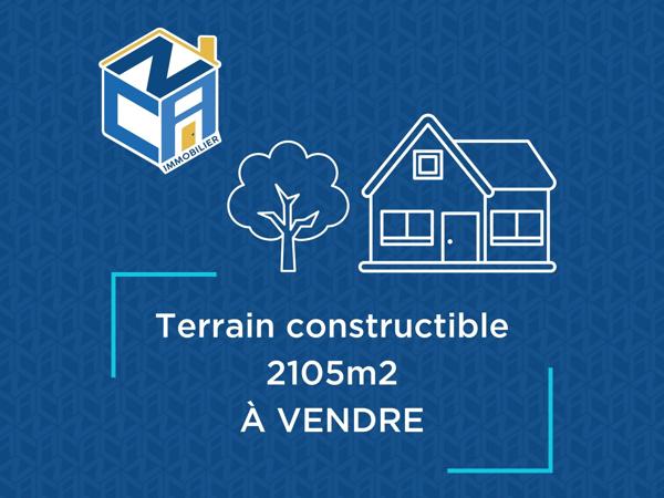 TERRAIN À BÂTIR 2105M2