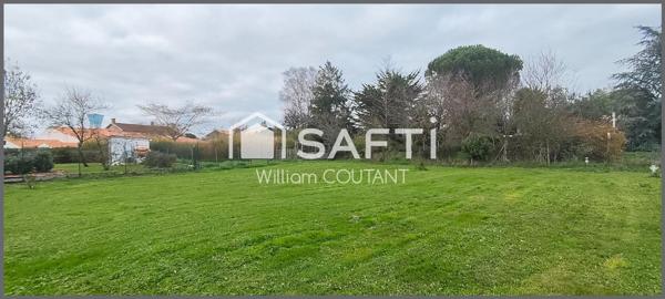 Terrain constructible de 605m2