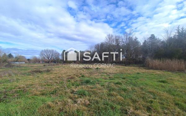 Terrain à bâtir de 1168 m² - Villematier