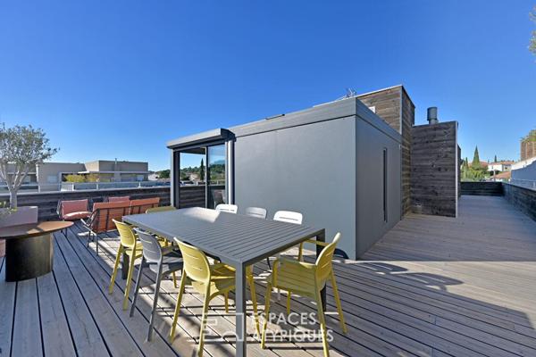 Rooftop avec 92m2 de terrasse au coeur de Castelnau-le-Lez