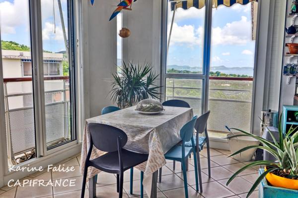 A vendre SAINTE-LUCE – Appartement T3 au 5ème et DERNIER ÉTAGE avec ASCENSEUR– VUE MER