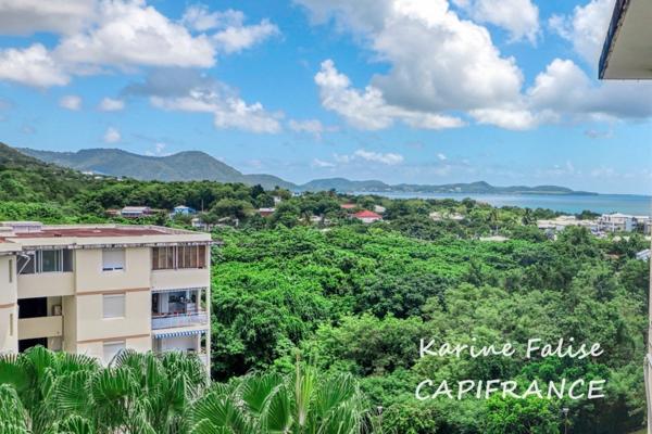 A vendre SAINTE-LUCE – Appartement T3 au 5ème et DERNIER ÉTAGE avec ASCENSEUR– VUE MER