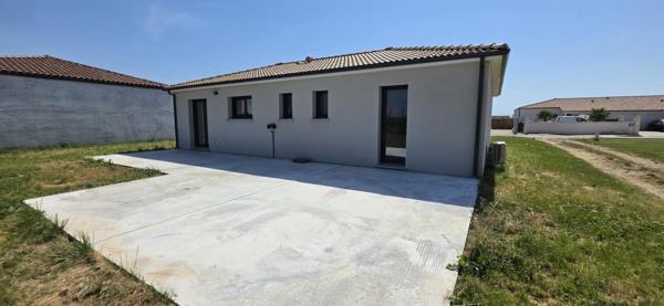 Maison neuve T4 avec cuisine exceptionnelle, clim