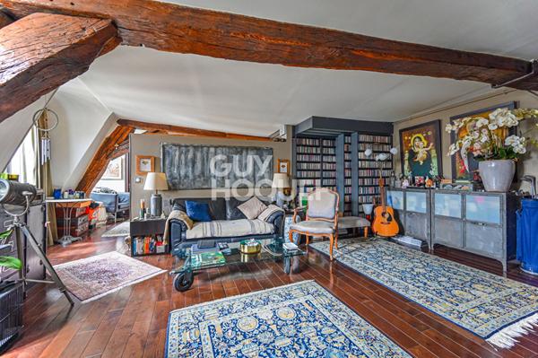 Appartement de Charme Paris 2ème - Dernier étage.