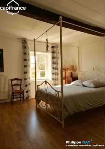 À VENDRE – Exclusivité Sud Bourgogne, Brionnais, Propriété du XIXème, 7 hectares libres, 2 étangs