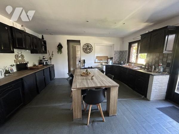 maison individuelle avec grand jardin et dépendances