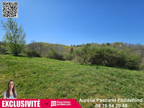 10 min BRIVE -  Terrain CONSTRUCTIBLE  au CALME avec VUE - 3000 m2 - 34 990