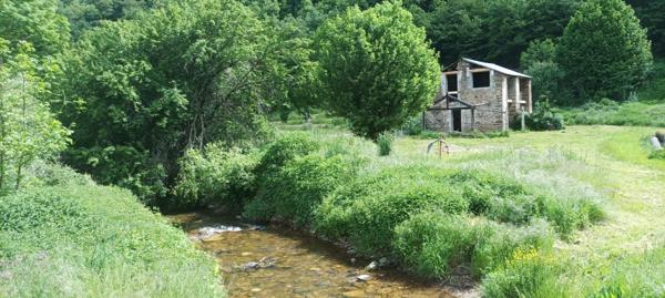Massiac (15500) GRANGE À RÉNOVER AVEC GRAND TERRAIN – CADRE NATUREL EXCEPTIONNEL