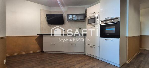 Appartement cœur de ville refait à neuf.