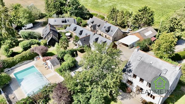 Propriété 6 gîtes en pierre et une maison principale