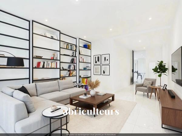 Adresse d’exception à Bordeaux Pey-Berland : Appartement rénové 128 m², double usage habitation et commercial