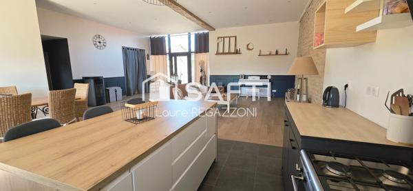 Maison en pierre rénovée – Plain-pied 150 m²– Meursanges (10 min de Beaune)