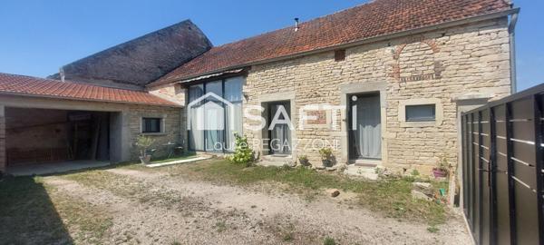 Maison en pierre rénovée – Plain-pied 150 m²– Meursanges (10 min de Beaune)