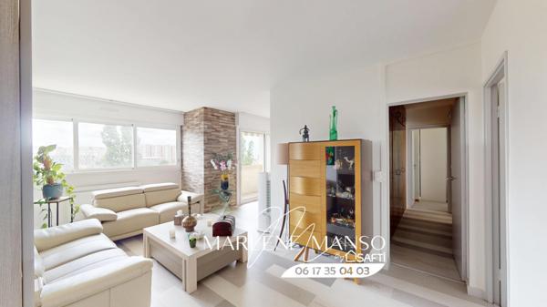 T4 avec cellier + 2 balcons abrités + ascenseur