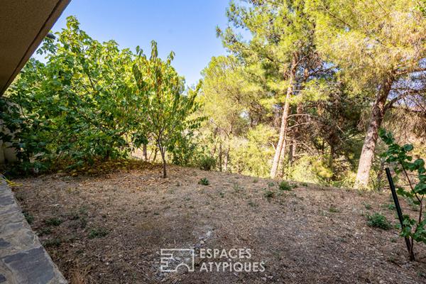 Belle maison moderne entre mer et montagne, avec vue imprenable