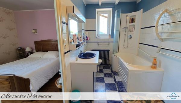 🏡 ENSEMBLE IMMOBILIER : MAISON 4 CH + GARAGE ATELIER – IDÉAL ARTISAN OU PROJET MIXTE – SECTEUR FERRIERES