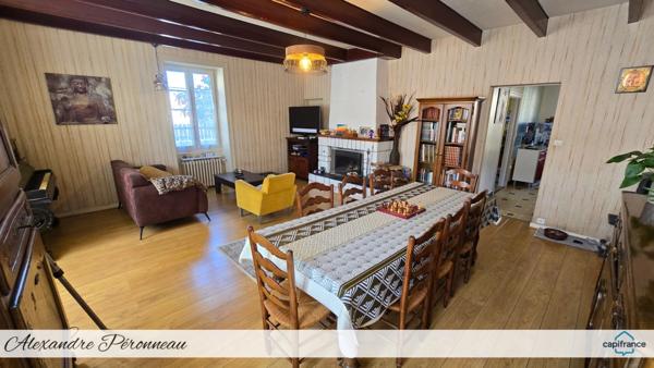 🏡 ENSEMBLE IMMOBILIER : MAISON 4 CH + GARAGE ATELIER – IDÉAL ARTISAN OU PROJET MIXTE – SECTEUR FERRIERES