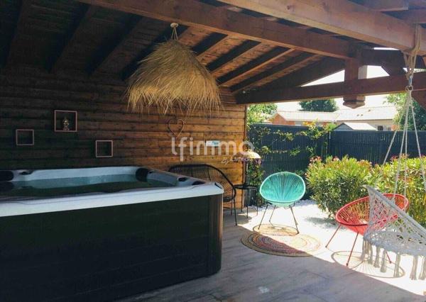 Demeure contemporaine avec piscine, spa et studio indépendant