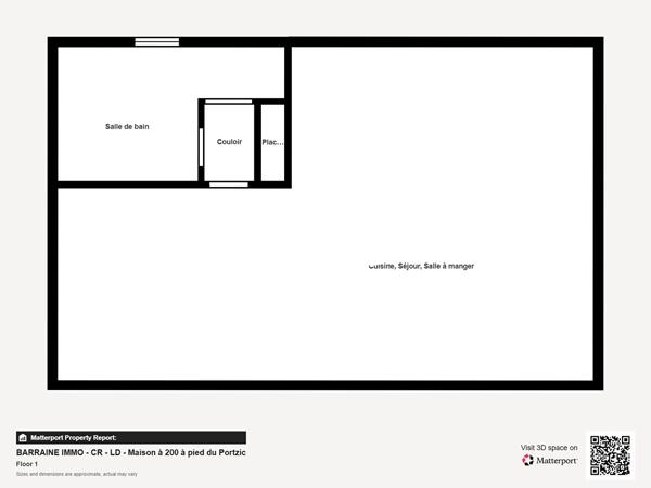 Vente maison à Crozon, 3 pièces 57m²