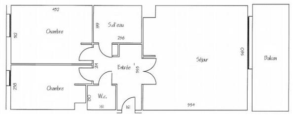 ISSY LES MOULINEAUX - FORT D'ISSY - Vente appartement 3 pièces traversant de 68,01 m² avec une terrasse orienté Sud/Ouest et vue dégagée