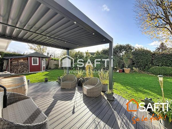 Un bien rare, spacieux et lumineux, environnement privilégié.