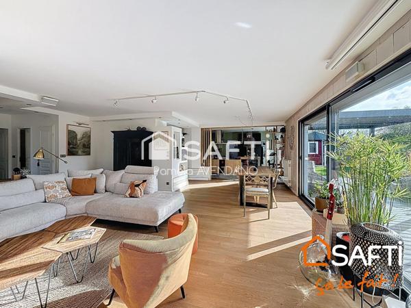 Un bien rare, spacieux et lumineux, environnement privilégié.