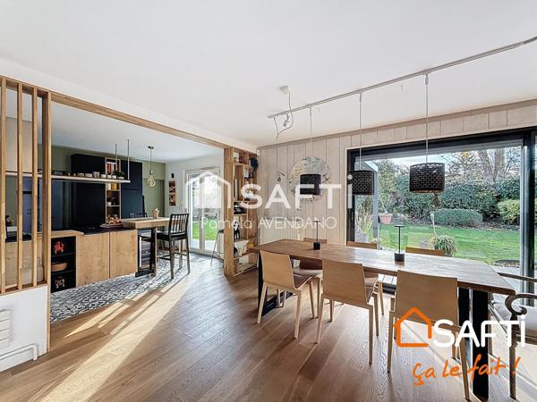 Un bien rare, spacieux et lumineux, environnement privilégié.