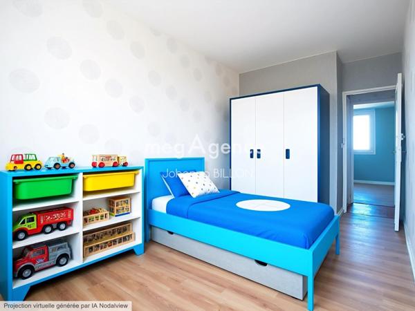 Appartement à JOUE-LES-TOURS, 37300 - 3 pièces 57m²