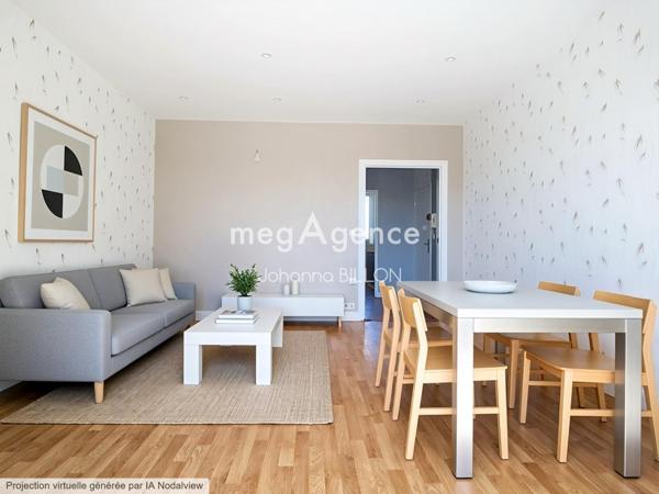Appartement à JOUE-LES-TOURS, 37300 - 3 pièces 57m²