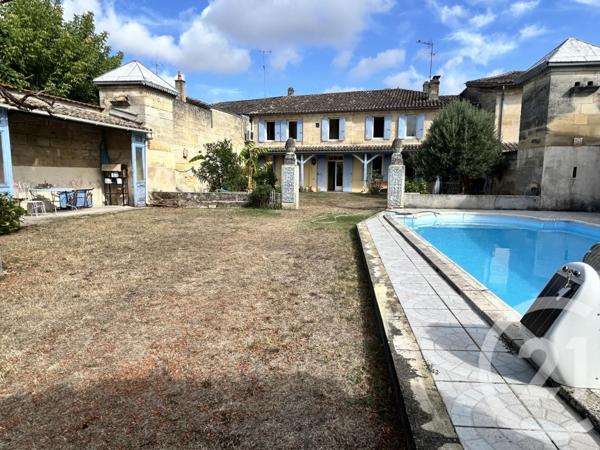 Maison à vendre  8 pièces - 306,95 m2 ST MEDARD DE GUIZIERES - 33