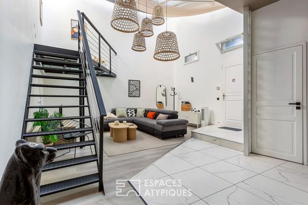 Loft contemporain en duplex