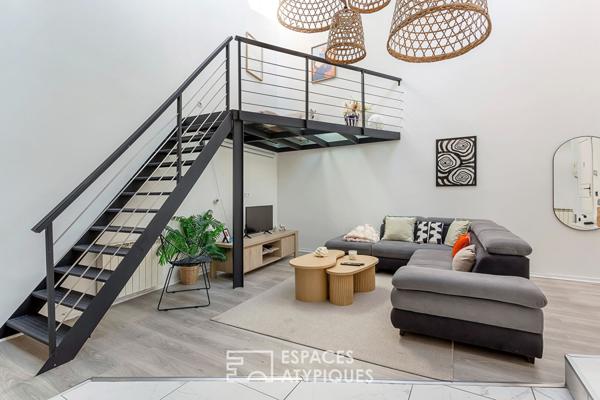 Loft contemporain en duplex