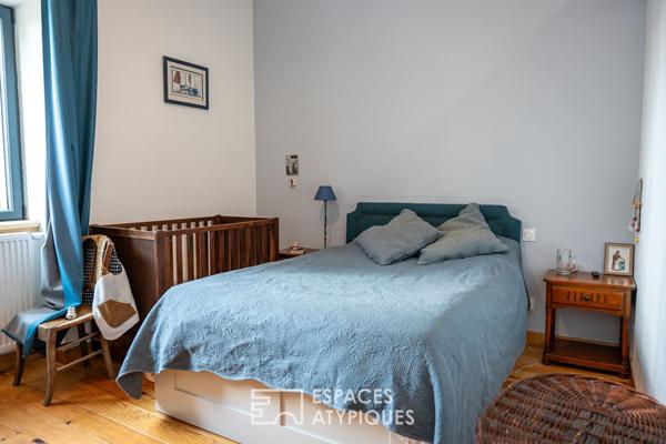 Ancienne grange rénovée avec charme et jardin