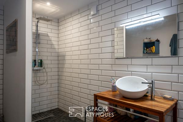 Ancienne grange rénovée avec charme et jardin