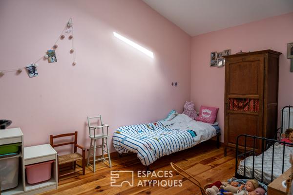 Ancienne grange rénovée avec charme et jardin