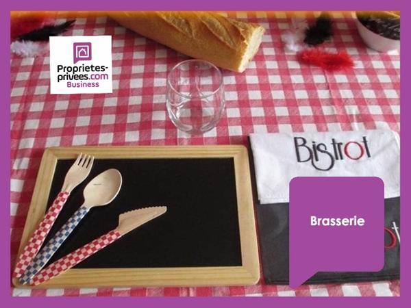 77100 MEAUX - Fonds de commerce Restaurant Bar Brasserie 310 m² -Extraction -140 couverts -  Licence IV -Terrasse