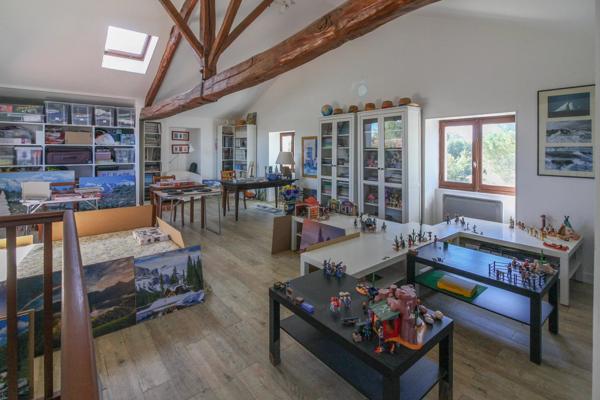 Maison spacieuse et individuelle avec grand jardin, maison d’amis et petite piscine, au cœur de la ville