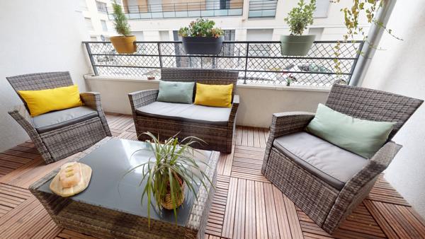 Appartement 3 pièces - 64 m² Exclusivité efficity