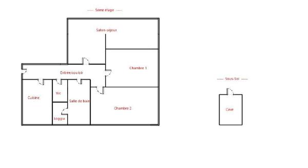 Appartement à vendre 4 pièces 68,15 m² Saint-Brieuc