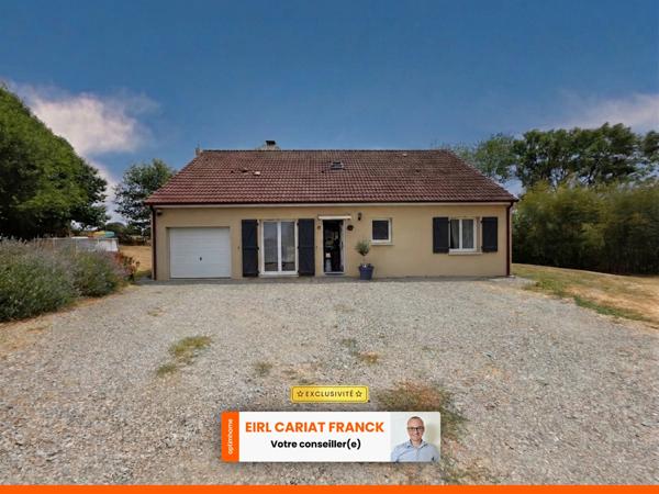 MAISON DE 132 M² AVEC DÉPENDANCES, L’ENSEMBLE SUR 3408 M² DE TERRAIN CLOS