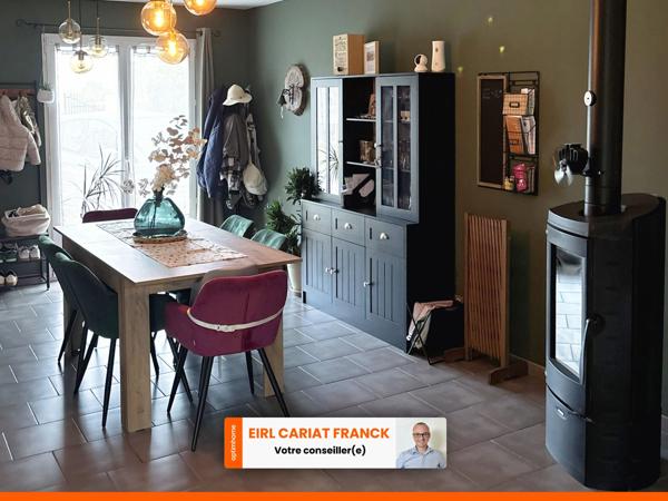 MAISON DE 132 M² AVEC DÉPENDANCES, L’ENSEMBLE SUR 3408 M² DE TERRAIN CLOS