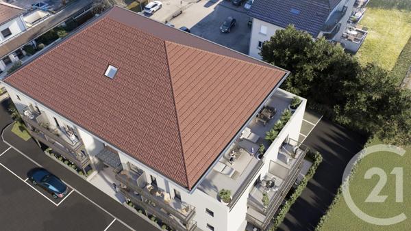 Appartement F3 à vendre  3 pièces - 58,09 m2 PONTARLIER - 25