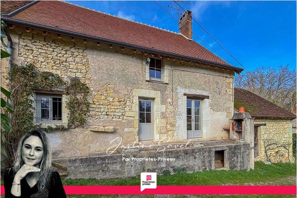 Valencay - Maison mitoyenne 2 pièces 88m2 - Terrain 922m2