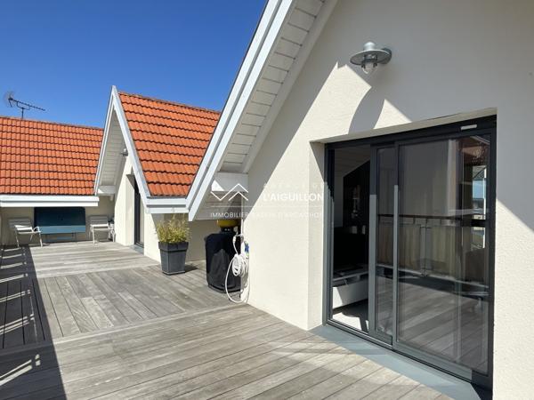 Arcachon Aiguillon - Duplex T5 grande terrasse et parking