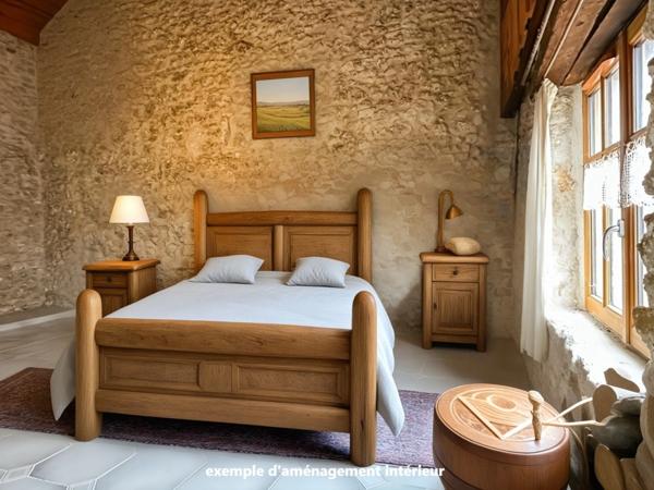 Maison ancienne de charme avec dépendance aménageable