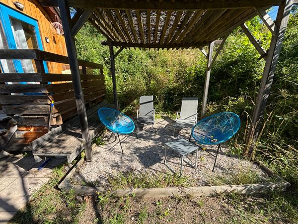 Exclusivité - Terrain avec roulotte Bayons 1350 m2