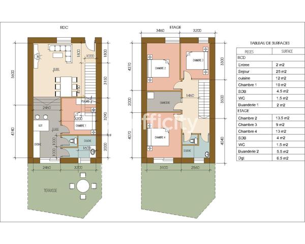 Maison
         5 pièces
        - 105 m² Bien prestige 424 000 € *