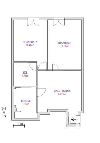 Apartment for sale 2 rooms 49 m² Marseille 14