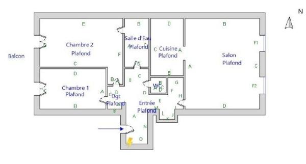 Appartement T3 prêt à vivre ou à louer