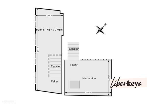 Appartement 3 pièces de 63 m² (46 m² Loi Carrez) - Centre de Draguignan - Vendu avec lot (pour local commercial ou studio) - Proche commodités